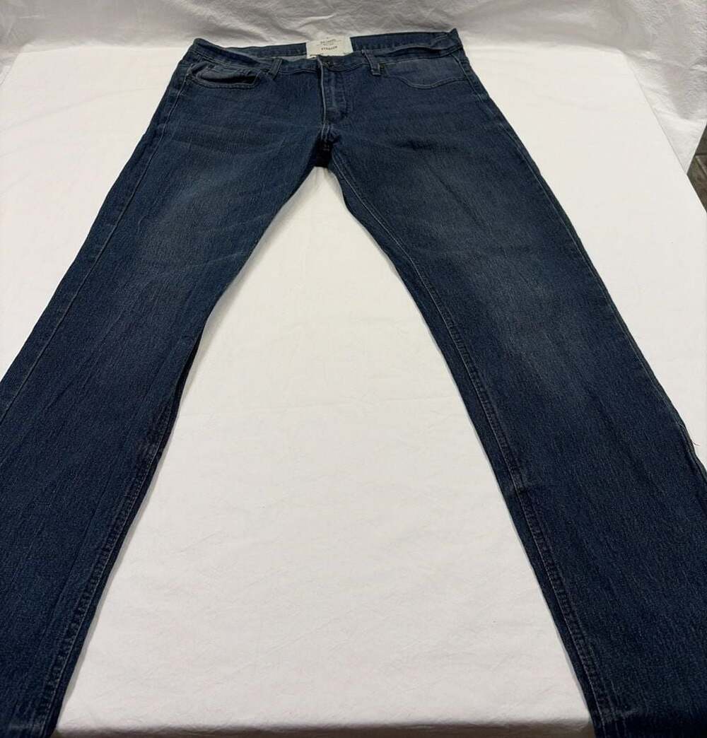 Six Lincoln New York Men's Skinny Fit Stretch Jeans Size 34/32